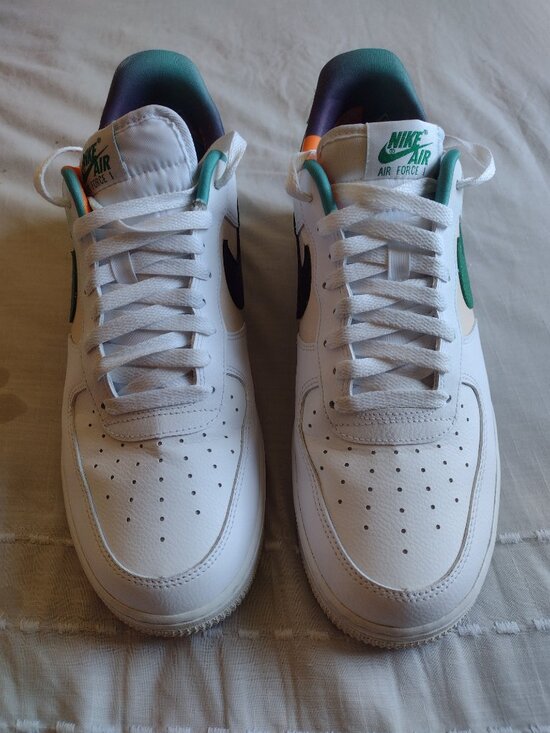 Nike Air Force 1 Low 07 LV8 EMB White Malachite DM0109-100 Great Deal!-NO BOX main image 5